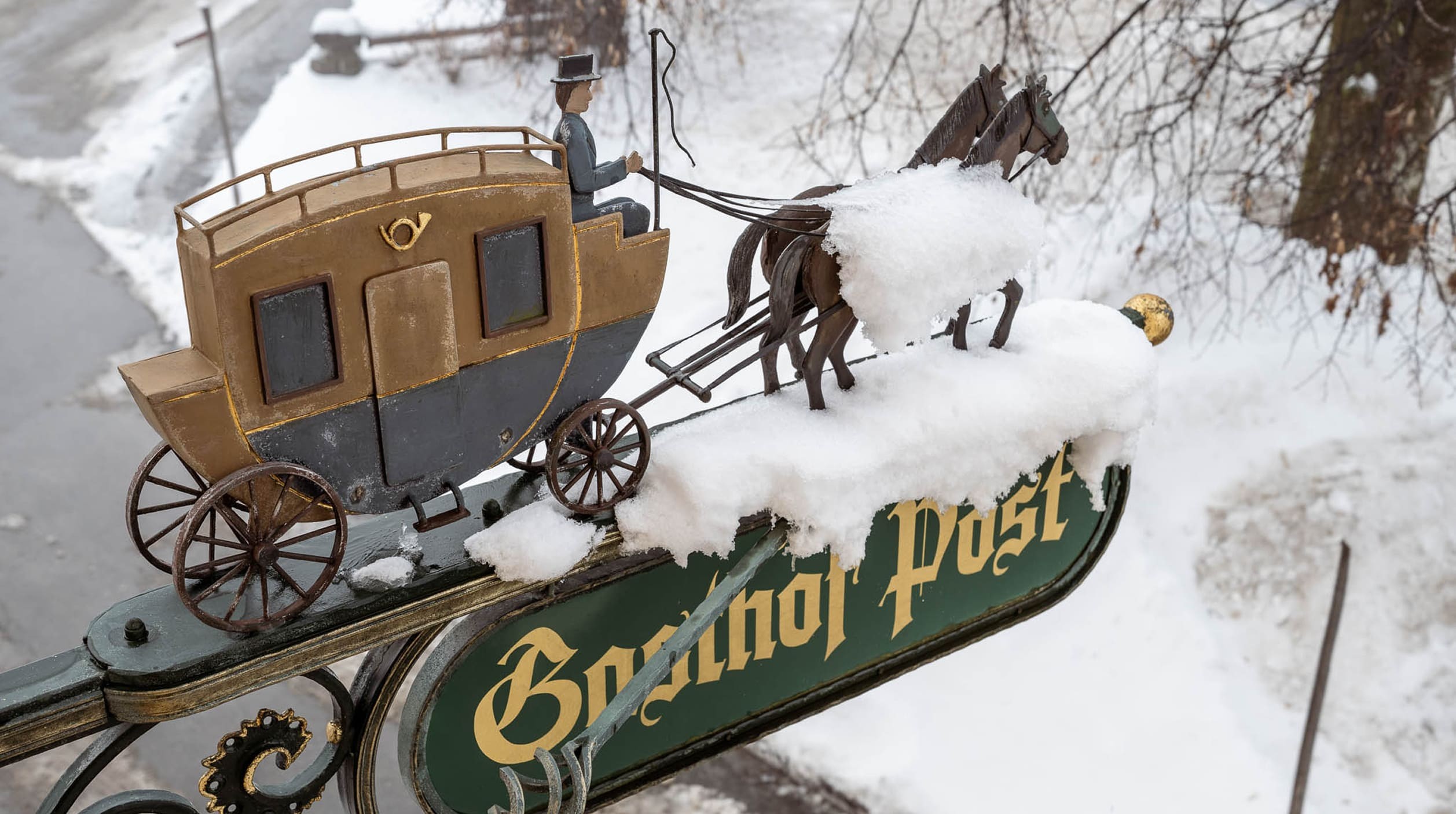 Dekoration im Hotel Gasthof Post in Sankt Martin im Salzburger Land