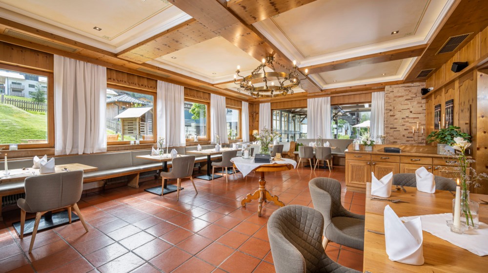 Speisesaal im Gasthof Post
