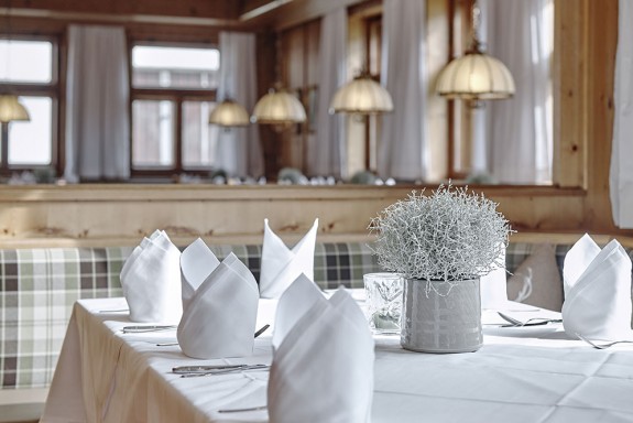 Gedeckter Tisch